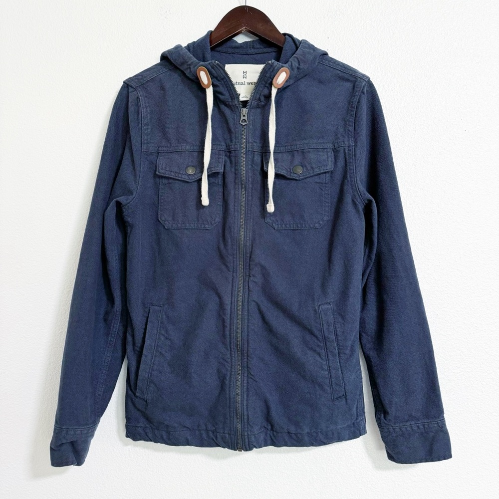 Mutual Weave Cotton Casual Utility Jacket - Picture 2 of 10